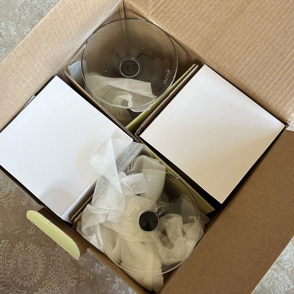 Brand New Spode Set of 4 Wine Glasses Christmas Tree 13 oz Festive Glassware - Picture 2 of 13